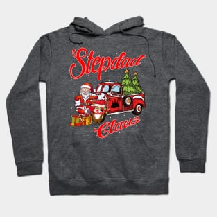 Stepdad Claus Santa Car Christmas Funny Awesome Gift Hoodie